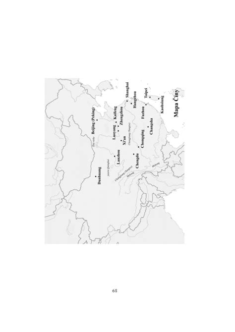 Mapa: Pôvod jasmínového čaju v Číne