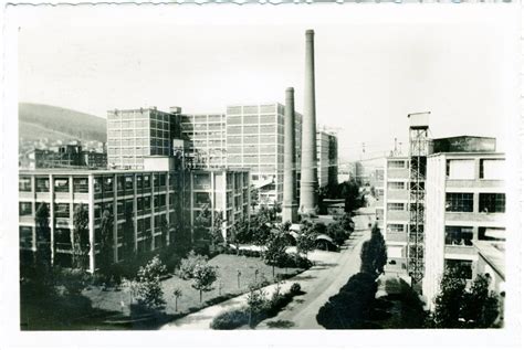 Historická fotografia továrne Stollwerck/Figaro v Bratislave