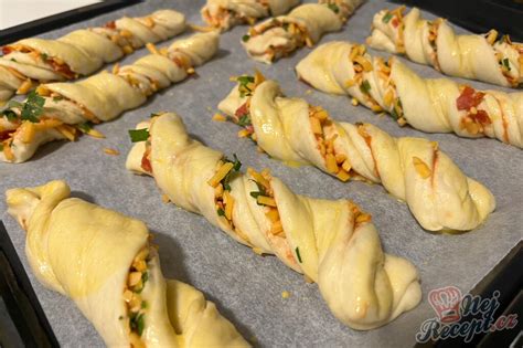 Štruktúra cesta na slané pečivo