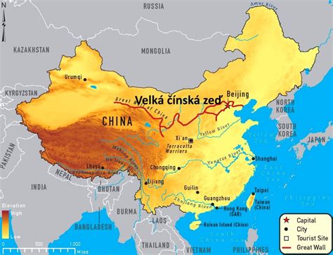 Mapa rozšírenia veslonosa amerického a čínskeho