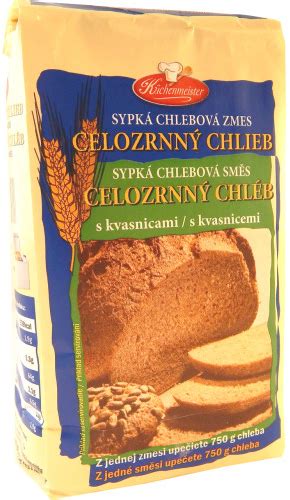 Etiketa Slatinského celozrnného chleba
