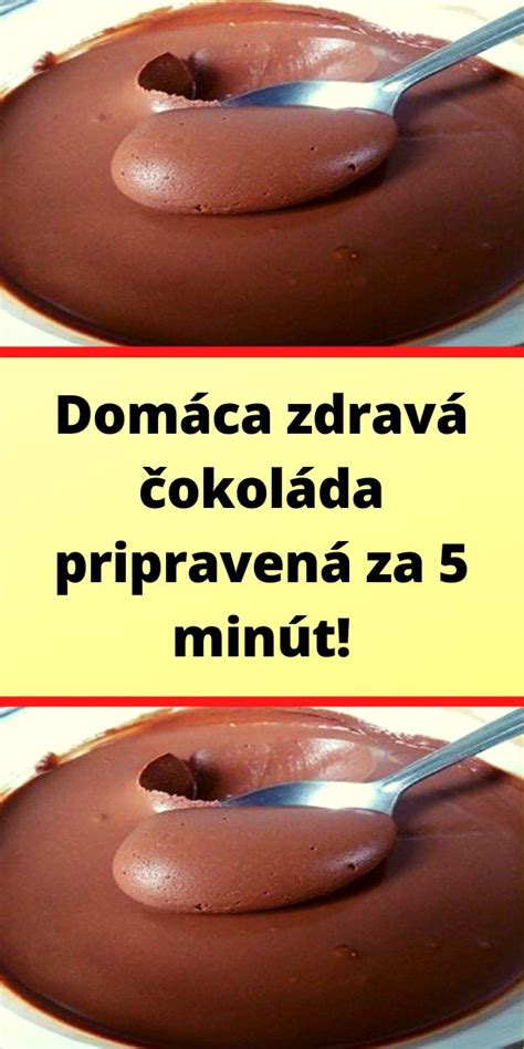 Zdravá čokoláda