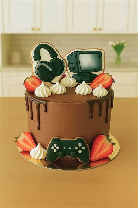 Torta pre tínedžera s motívom videohier