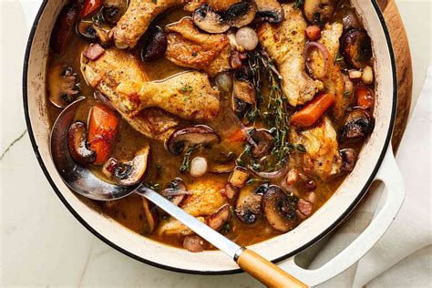 Tanier s Coq au Vin, Ratatouille a Quiche Lorraine