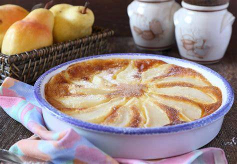 Francúzsky dezert Clafoutis