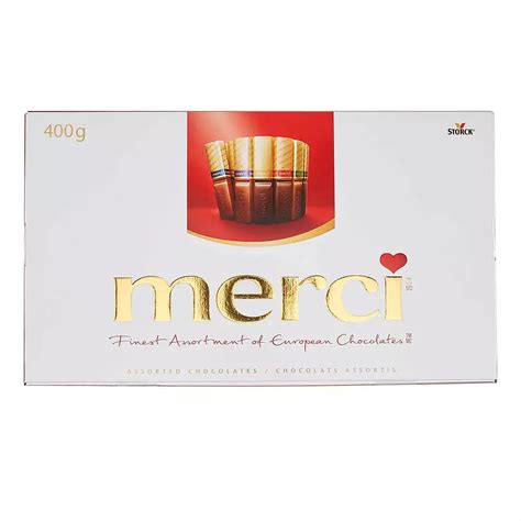 Obal 400g balenia Merci čokoládových špecialít