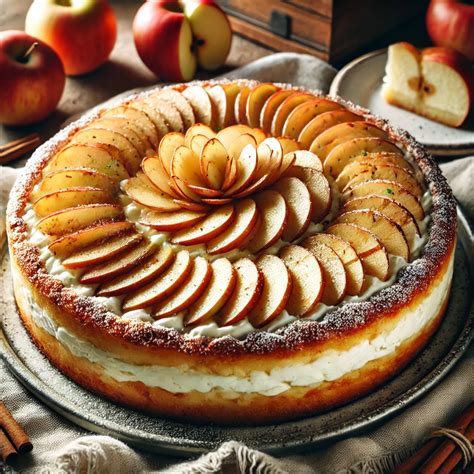 Jablkovo-tvarohový koláč s bielou čokoládou