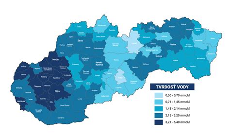Mapa trhu s nápojmi na Slovensku