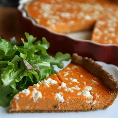 Slaný tekvicový koláč so syrom a bylinkami