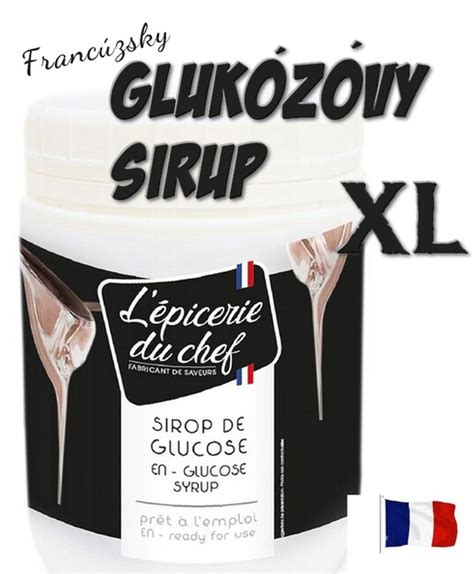 Glukózový sirup v rôznych formách