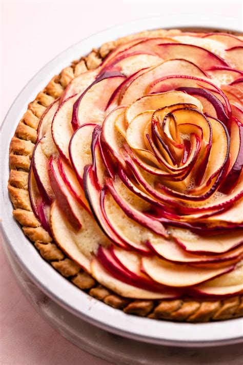 Ilustrácia prípravy Apple Rose Pie