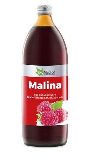 Malinová šťava s medom