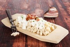 Ilustrácia rôznych druhov slovenských halušiek