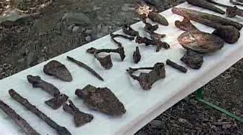 Prehistorické archeologické nálezy cesta