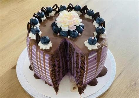Torta Tri Čokolády v reze