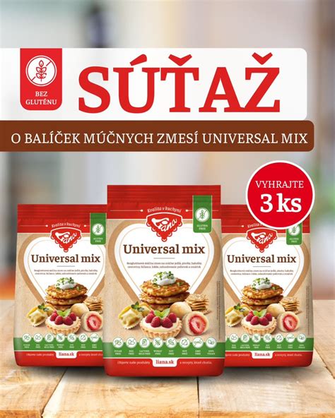 Balenie bezlepkovej múčnej zmesi Liana