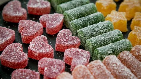 kreatívne želé cukríky v tvare fast food