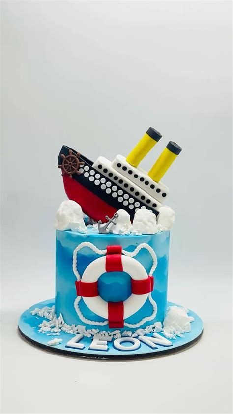 Torta Titanic v ľadovci