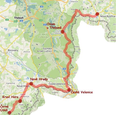 Mapa Detvy s vyznačenou Partizánskou ulicou a okolitými obchodmi