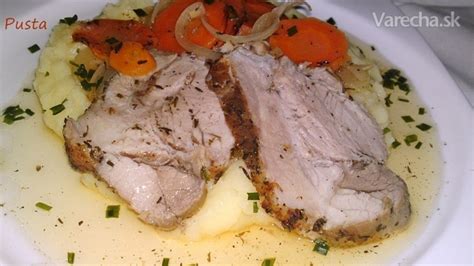 Pečené bravčové pliecko