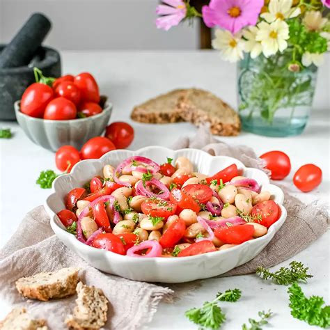 ingrediencie na fazuľový šalát