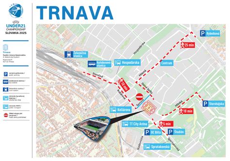 Mapa okolia Šafárikovho námestia s vyznačenými reštauráciami