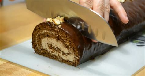 recept na vegánsku čokoládovú roládu