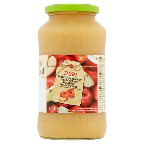 Jablkové pyré v miske
