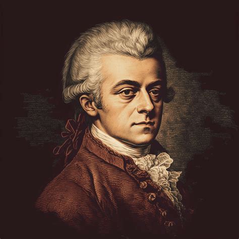 Wolfgang Amadeus Mozart portrét