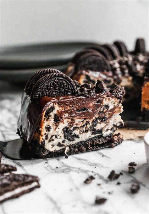 Obrázok nepečeného Oreo cheesecake