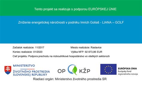 Sídlo spoločnosti Liana Goliaš s.r.o. v Raslaviciach