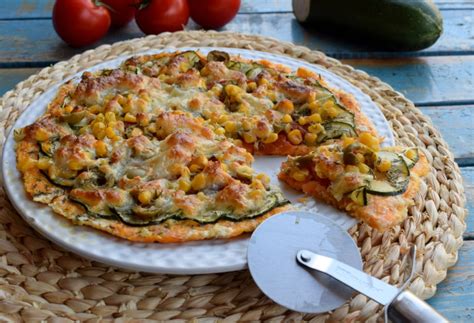 vegetariánska pizza bez múky