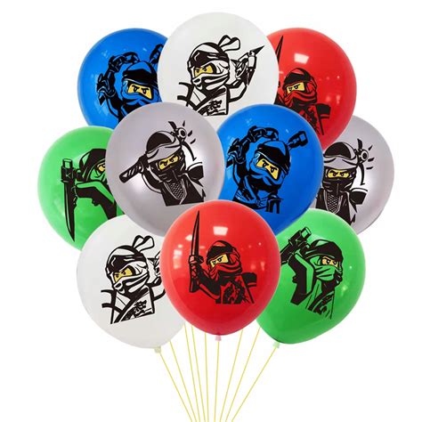 Ninja párty dekorácie a balóny