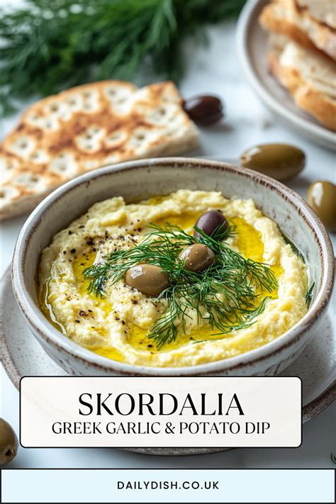 Skordalia - grécky cesnakový dip