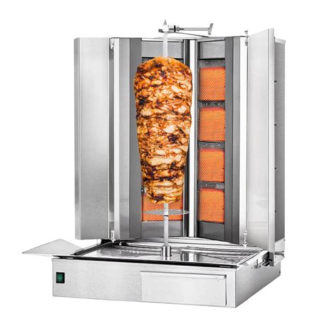 Profesionálny plynový kebab gril