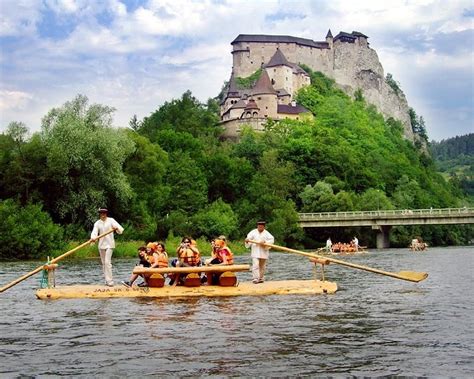 Oravský hrad a rieka Orava