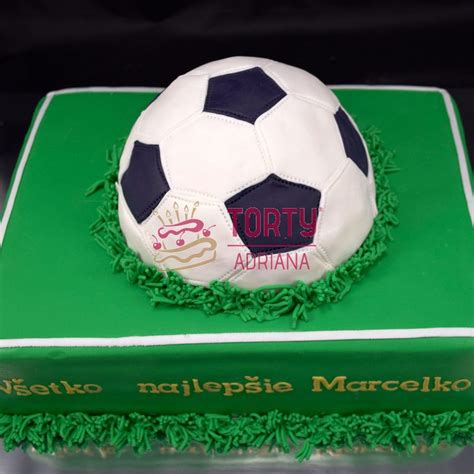 Futbalová torta s číslom 80