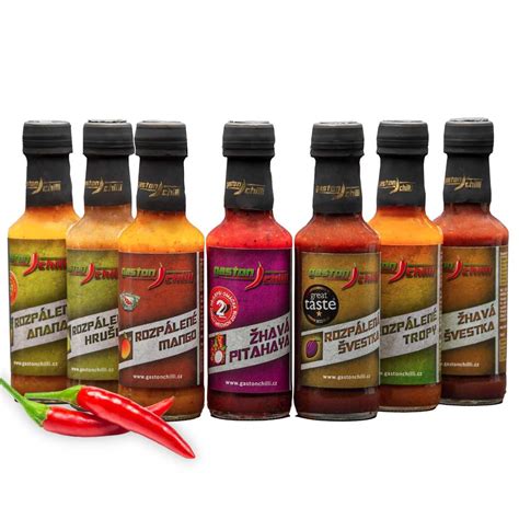 Štýlová fľaša domácej chilli omáčky