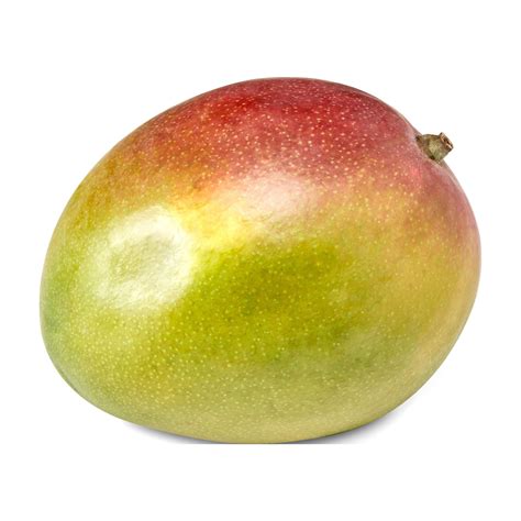 Zrelé mango, rozkrojené na polovice s mriežkovanou dužinou