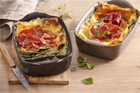 Servírované syrové lasagne