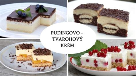 Ingrediencie na pudingovo-tvarohový krém