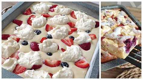 Tvarohová bublanina s ovocím