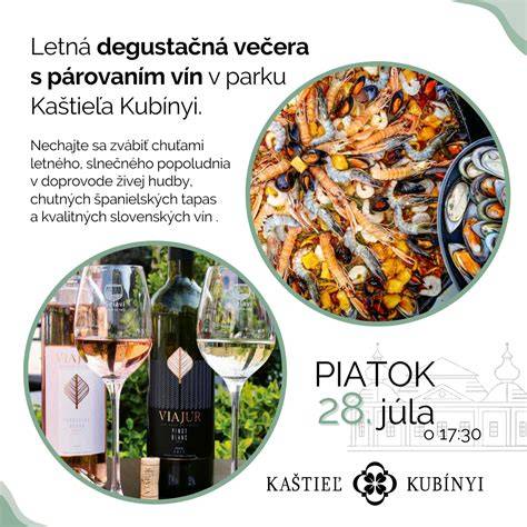 Luxusná degustačná večera s párovaním vína