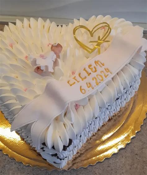 Obdĺžniková torta na krst