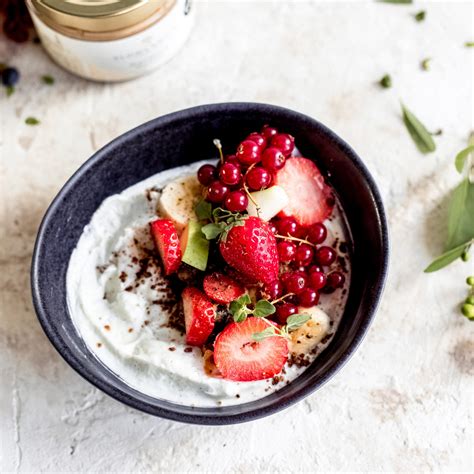 Mascarpone krém s ovocím