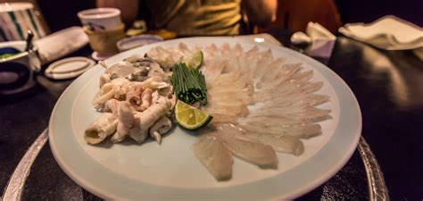 Ryba Fugu - japonská delikatesa