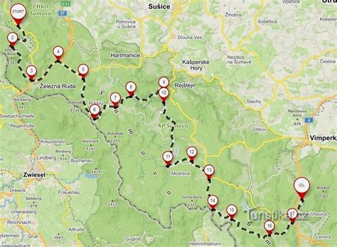 Mapa cesty Faisala