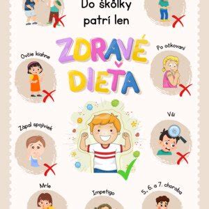 Pravidlá donášky jedla do škôlky