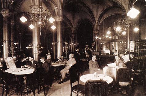 Interiér Café Central vo Viedni