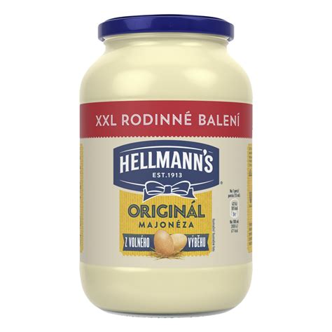 Základné ingrediencie majonézy Hellmann's